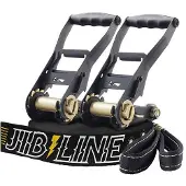 GBB Slackline 25m mit Baumschutz und Ratpad-Spanner