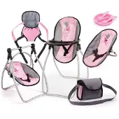 Bayer - Dolls Accessories Set - Grey (63608AB)