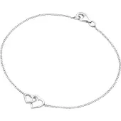 Elli Armband Herz Heart Verschlungen 925 Sterling Silber Elli Silber
