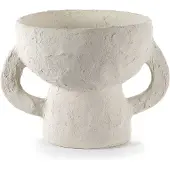 Serax Vase Earth Interior by Marie Michielssen White S 23 x 23,0 x 22,5 cm