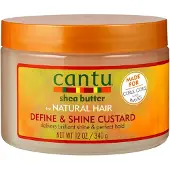 Cantu Define & Shine Custard (Shea Butter for Natural Hair) 354 ml