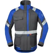 Havep Langjacke, 50285 Gr.54, kohlengrau/blau