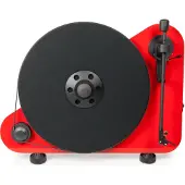 Pro-Ject VT-E BT R Bluetooth Vertikal Rechtshänder Turntable Rot