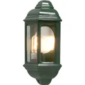 Konstsmide Cagliari Small grün lackiertes Aluminium, klares Glas 7011-600