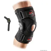 Mcdavid Knee Brace With Polycentric Hinges And Cross Straps Schwarz S