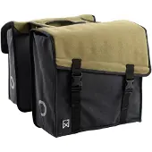 Willex Doppelte Gepäckträgertasche Canvas 101 | Größe 30 L