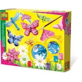 SES Creative Bastelset Gipsfiguren Schmetterlinge