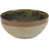 Serax Schüssel Surface Tableware By Sergio Herman Indi Grey L 23,5 cm