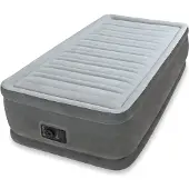 Intex Luftbett mit eingebauter Pumpe Comfort-Plush 230 V grau