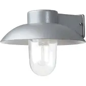 Konstsmide Mani Wandleuchte silber lackiertes Aluminium, klares Glas, Hand EU 415-310