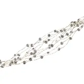 Konstsmide LED-Lametta Diamanten Warm-Wei