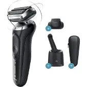 Braun Series 7 70-N7200cc, Folienschaber, Schwarz, Akku, Lithium-Ion (Li-Ion), Integrierte Batterie, 50 min