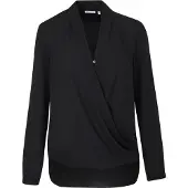 Seidensticker Wickelbluse ' Schwarze Rose ' Seidensticker Black (0039)