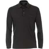 Casamoda Casa Moda - Herren Polo-Shirt Langarm (403478000), Größe:XXL, Farbe:Anthrazit (767)