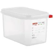 Multi Beholder lufttaet L26.5xB16.2xH15cm 1/4GN 4.3ltr polypropylen låg klar,1 stk