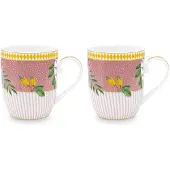 Pip studio Becher La Majorelle Pink 145ml (2er Set)