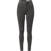 Noisy May Jeans Damen NMCallie HW Skinny Jeans dunkelgrau W27L32