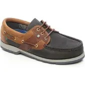 Dubarry Bootsschuhe Clipper Unisex Navy Brown Leather 32-Schuhgröße 43