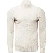Rusty neal Grobstrick Einfarbiger Stehkragen-Pullover