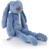 Happy horse Musikspieluhr Kuscheltier Kaninchen Richie dunkelblau Baby Geschenk