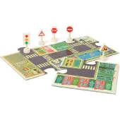 Djeco Giant City Puzzle – Baue die ideale Stadt