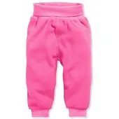 Schnizler Kinder Pumphose "Pumphose Fleece uni mit Strickbund" in Pink | Gr.: 68