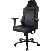 AROZZI PRIMO PolyurethanGaming-Stuhl, schwarz - Logo schwarz