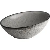 Olympia 6 Stück Mineral schräge Schüsseln 13,5cm. Schräger Rand für einen natürlichen Look
