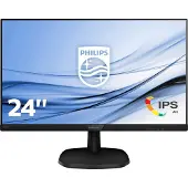 Philips V Line Full-HD-LCD-Monitor 243V7QDAB/00, 60,5 cm (23.8"), 1920 x 1080 Pixel, Full HD, LED, 4 ms, Schwarz