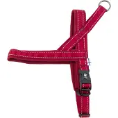Hurtta Casual Norweger Geschirr, Farbe::weinrot, Brustumfang::55cm