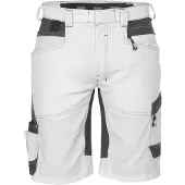 Dassy Axis Painters Malershorts mit Stretch, weiß/anthrazit, Schrittlänge Standard, Größe 58 - weiß/anthrazitgrau - 58