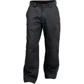 Dassy Arizona brandverzörgernde Bundhose mit Kniepolstertaschen - schwarz - 60