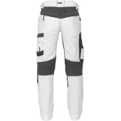 Dassy Arbeitshose HELIX Painters - Stretch - Malerhose - Kratzschutz weiß/anthrazitgrau 48 STANDARD
