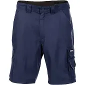 Dassy Arbeitsshorts BARI - Kurze Handwerkerhose - Mischgewebe - Dreifachnähte dunkelblau 58