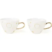 Urban Nature Culture Tee- und Kaffeebecher Good Morning Special Edition Gold 350 ml (2-teilig)