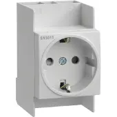 Hager -Komponente für din-Rail Wandsteckdose Modular (Europäische Steckdose) - SNS016