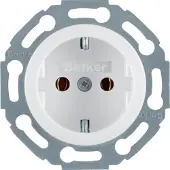 Berker Hager 474520 - Typ F - Weiß - Duroplast - Kunststoff - 250 V - 16 A - 50 - 60