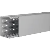 Hager BA780100 Verdrahtungskanal aus PVC BA7 80x100mm steingrau - 2 Meter