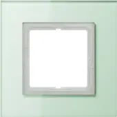 JUNG LSP 981 GLAS - Schwarz - Grün - Glas - 115 mm - 115 mm - 1 Stück(e)