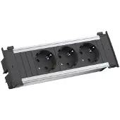 Bachmann Kapsa, Typ F, Schwarz, Aluminium, 45 mm