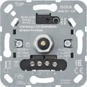Gira 245500 Universal LED-Drehdimmeinsatz Komfort