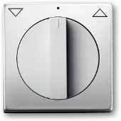 Busch-Jaeger 1740-866, Silber, Edelstahl, , 2712 U, 2713 U, 2722 U, 2723 U, 63 mm, 63 mm