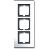 Busch-Jaeger 1723-826-101 Abdeckrahmen 3-fach chrom - carat 2CKA001754A4362 1723826101