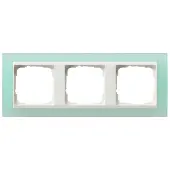 Gira Abdeckrahmen 3-fach mit Zwischenrahmen RW Event Opak Mint, 1 Stk.