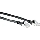 BTR NETCOM Cat6A, 10m, 10 m, Cat6a, RJ-45, RJ-45, Schwarz