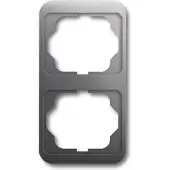 Busch-Jaeger Abdeckrahmen 2-fach 1732-20 platin, 1 Stk.