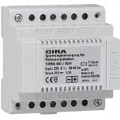 Gira 1296 00, PS-Trafo, Grau, Kunststoff, 230 V, 50 Hz, 24 V