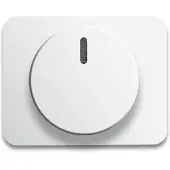 Busch Jaeger BJ alpha nea Dimmer-Abdeckung 6540-24G alabaster/ studioweiss hochglanz