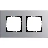 Gira Esprit, Aluminium, Aluminium, Schraubenlos, 95 mm, 166 mm, 9,85 mm