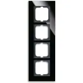 Busch-Jaeger 1724-825 Wandplatte/Schalterabdeckung Schwarz (2CKA001754A4325)
